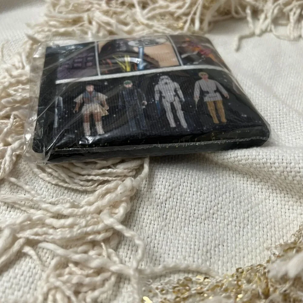Harveys Star Wars Patchwork Billfold Wallet NEW